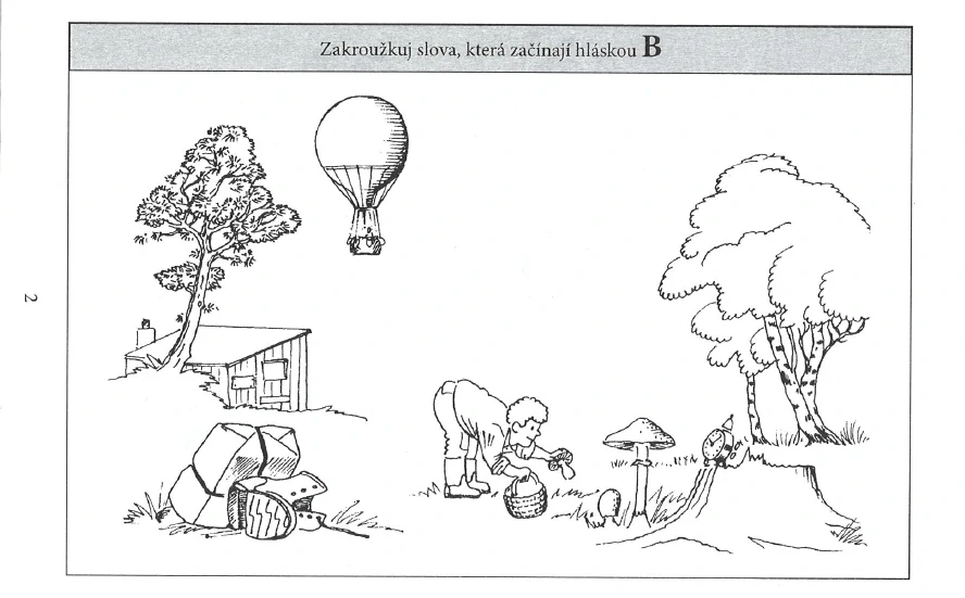 Hrajeme si s písmeny - Rozlišování hlásek 