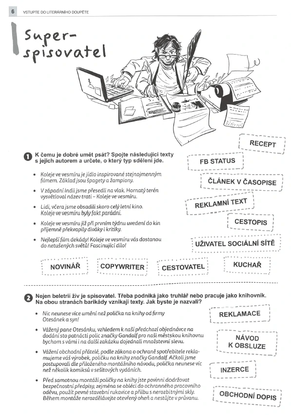 Vstupte do literárního doupěte