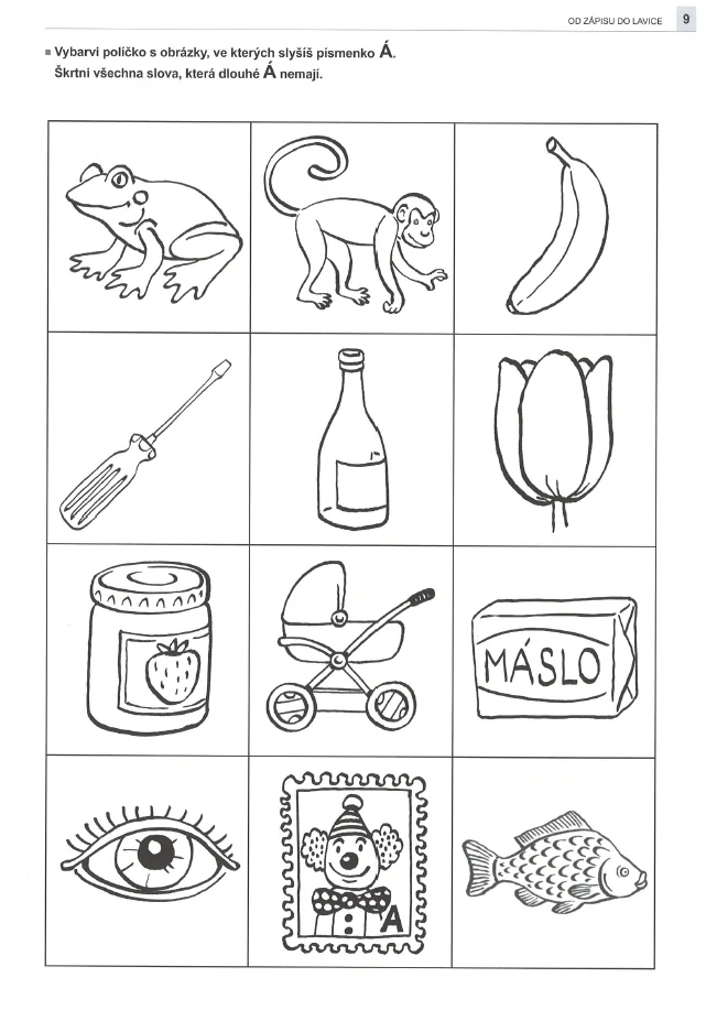 Od zápisu do lavice - Sluchové vnímání