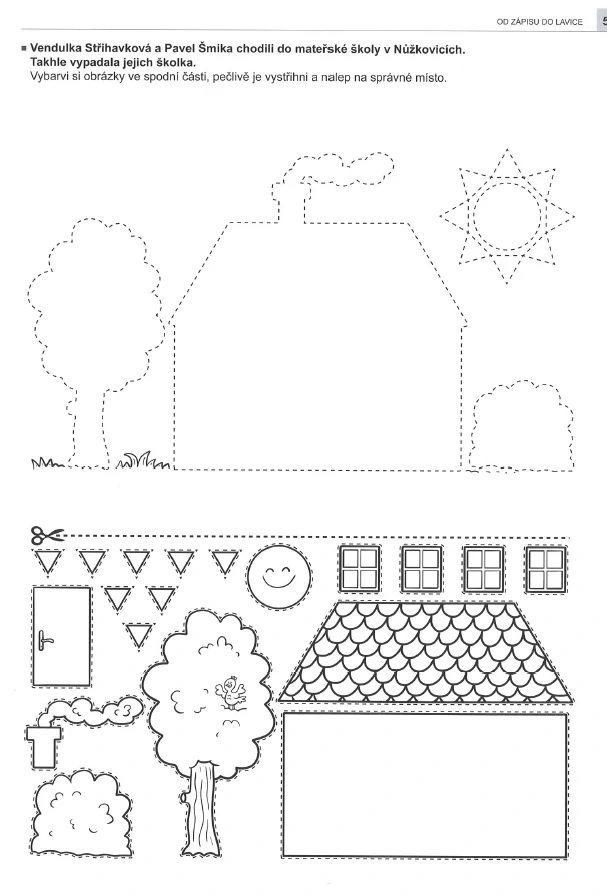 Od zápisu do lavice - Nácvik jemné motoriky