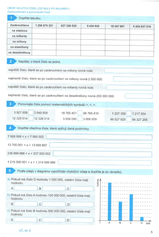 Pracovní sešit Matýskova matematika pro 5. roč. 2. díl