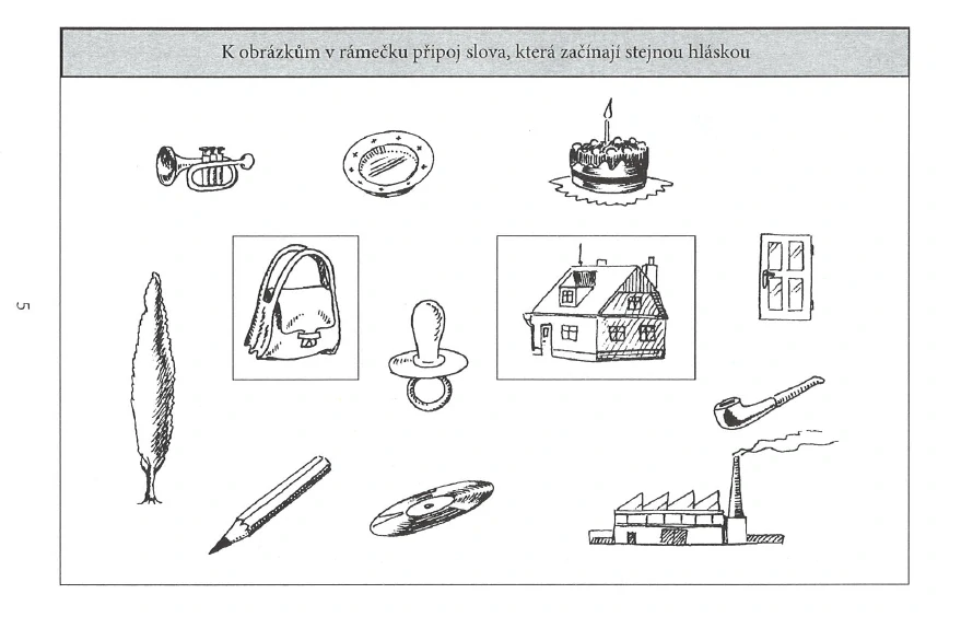 Hrajeme si s písmeny - Rozlišování hlásek 