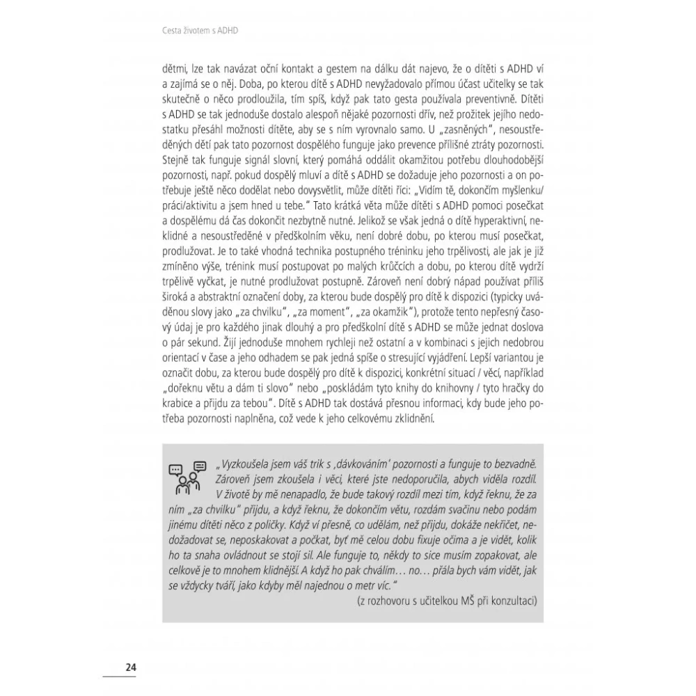 Cesta životem s ADHD