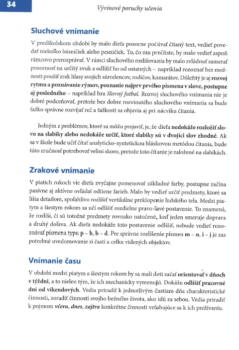 Vývinové poruchy učenia