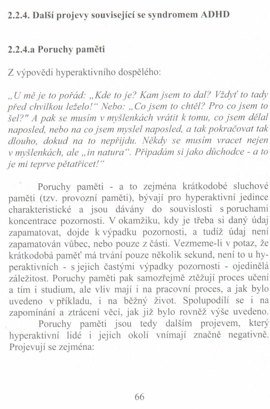  Mám poruchu pozornosti, i když jsem dospělý?