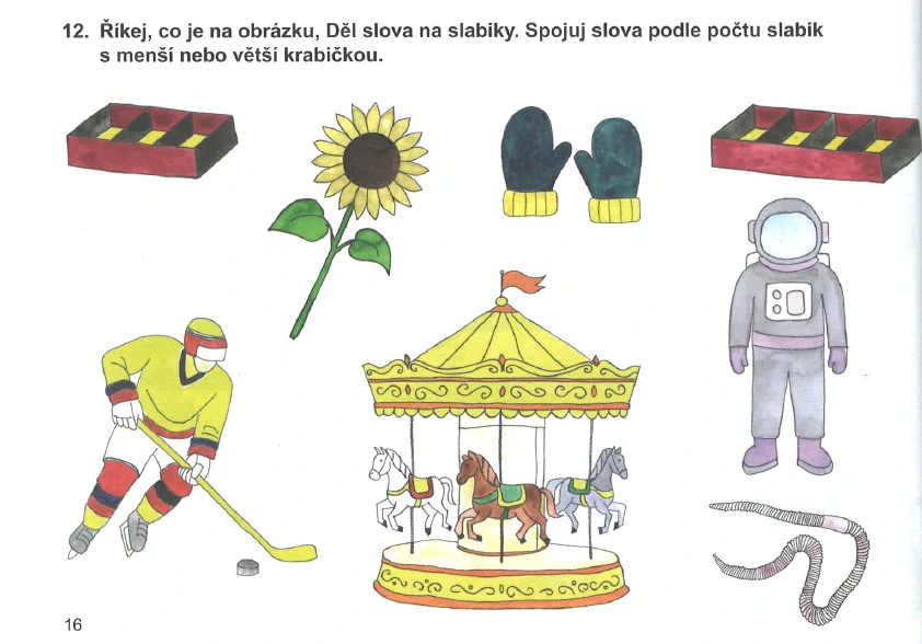 Pavučinka - Sluchové vnímání pro předškoláky