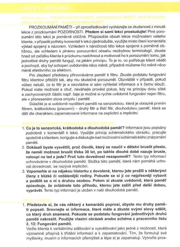 Metodika k programu PAMIS - DOLOŽIT DIPLOM, NENÍ URČENO PRO RODIČE