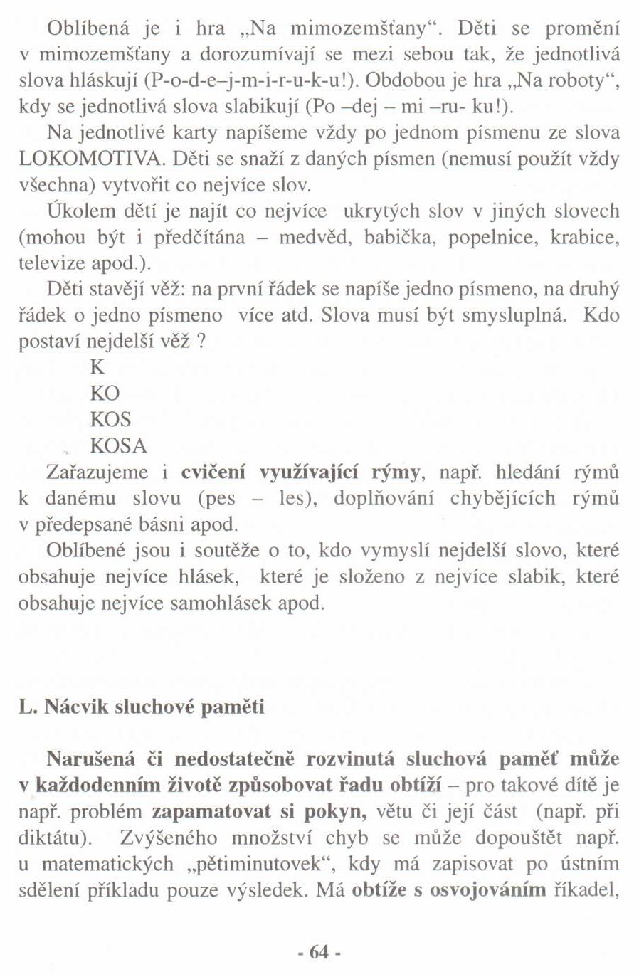 Smyslové vnímání