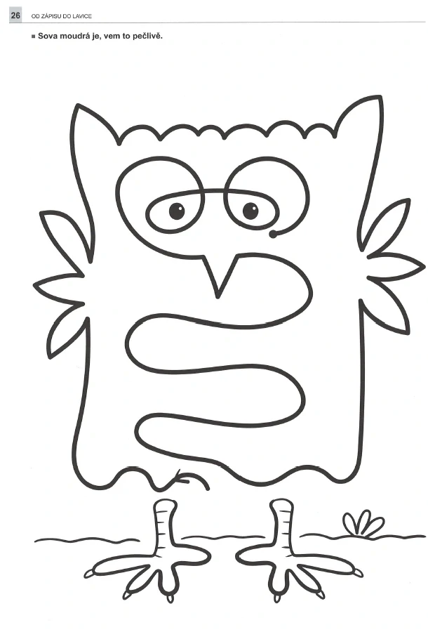 Od zápisu do lavice - Nácvik jemné motoriky