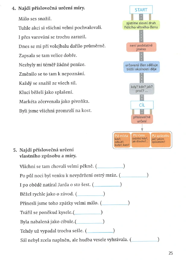 Pravopisné křižovatky - Skladba, větné členy