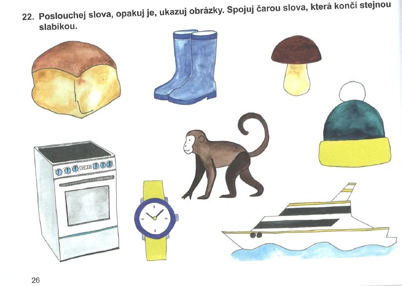 Pavučinka - Sluchové vnímání pro předškoláky