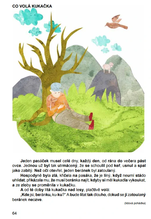 Dyslektická čítanka pro 2. - 3. ročník