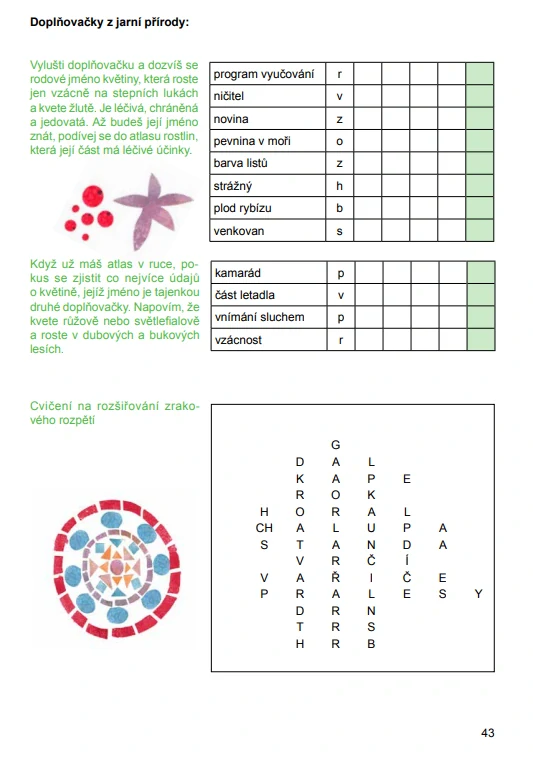 Dyslektická čítanka pro 8. - 9. ročník
