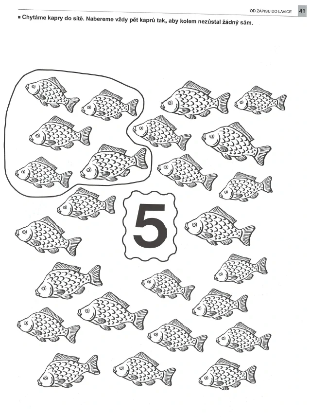 Od zápisu do lavice - Předmatematické představy