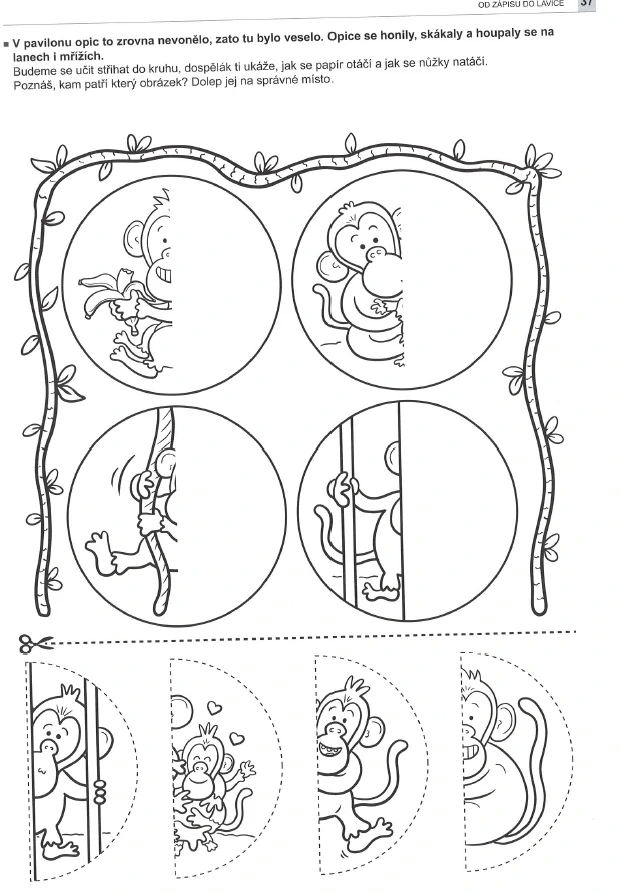 Od zápisu do lavice - Nácvik jemné motoriky