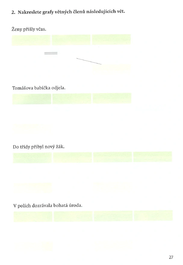 Pravopisné křižovatky - Skladba, věta jednoduchá