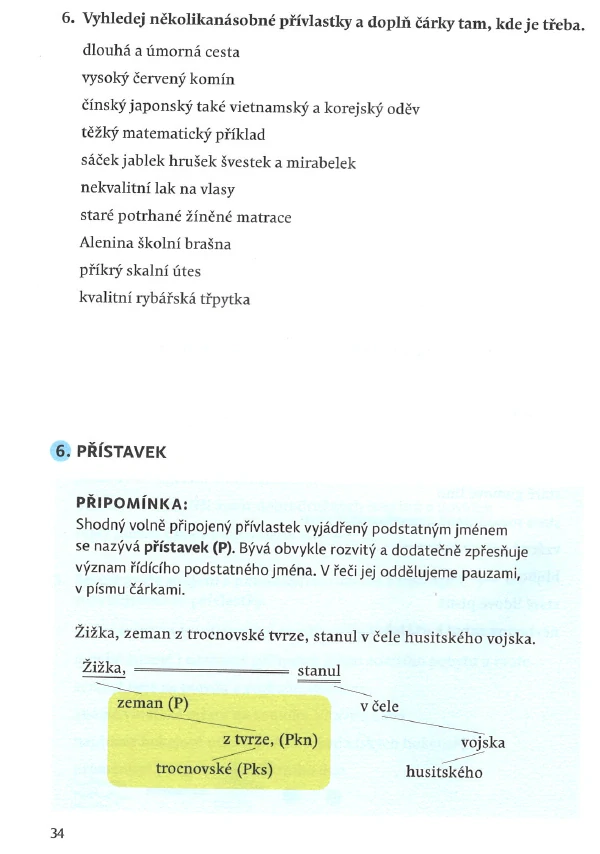 Pravopisné křižovatky - Skladba, větné členy