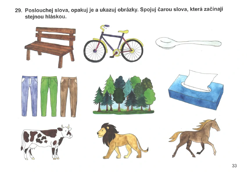 Pavučinka - Sluchové vnímání pro předškoláky