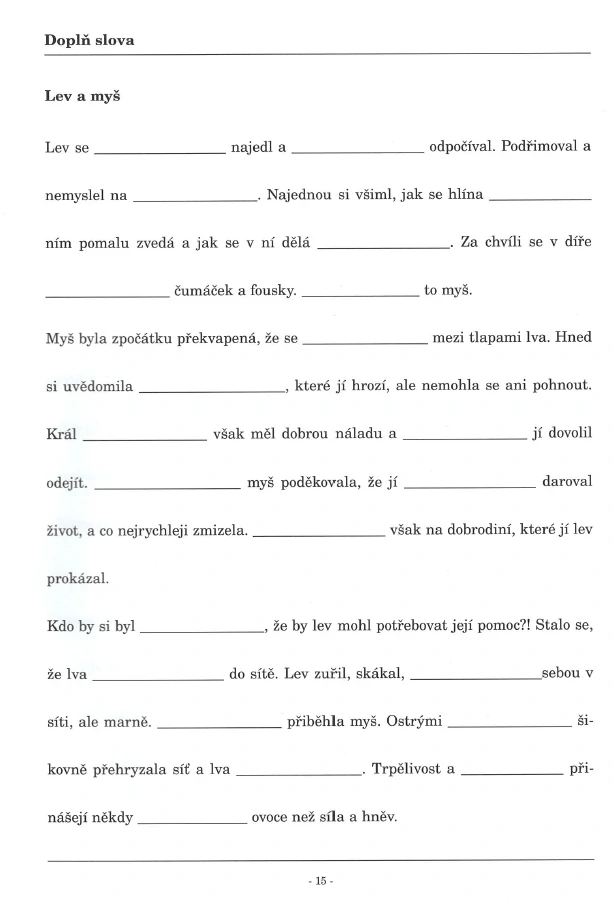 Čtení mě baví I.