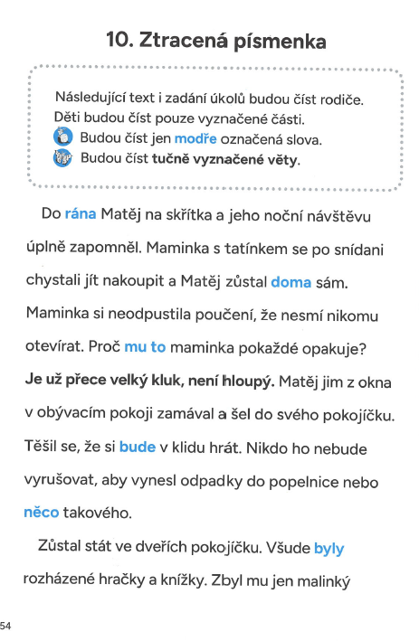 Hravé čtení s porozuměním