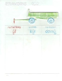 Interaktivní pomůcky - Pravopis ú, ů