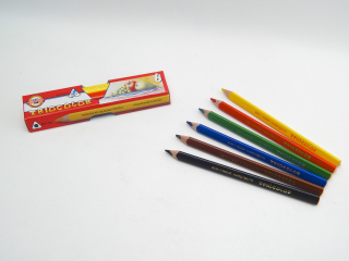 Trojhranné pastelky Triocolor - 6 barev